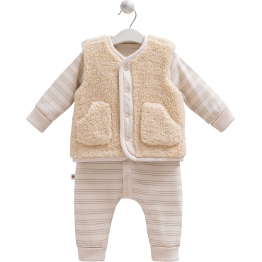 Set overalls+vest, series WILD