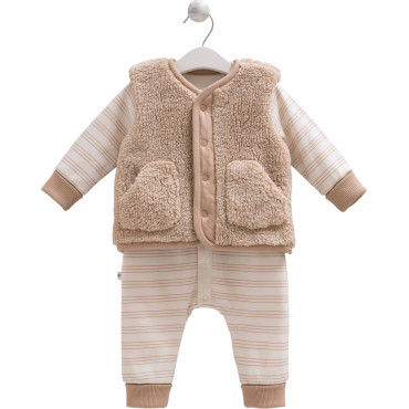 Set overalls+vest, series WILD