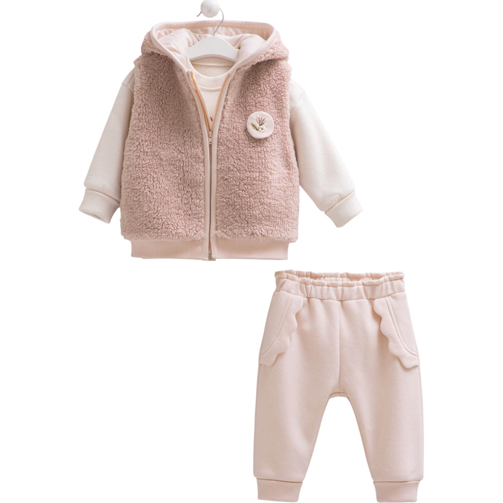 Set sweater+vest+pants, series HAPPY WINTER