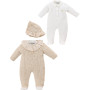 Overalls  knitted+overalls  knitted+hat