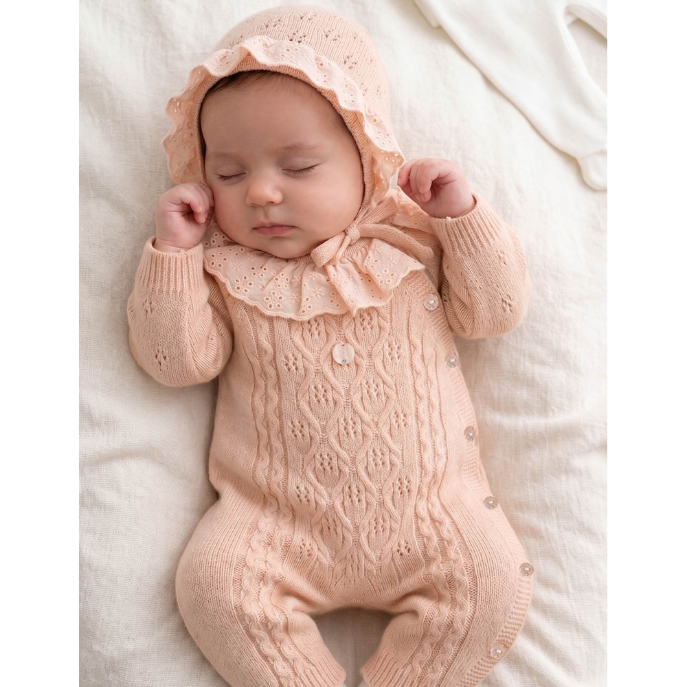 Overalls  knitted+overalls  knitted+hat