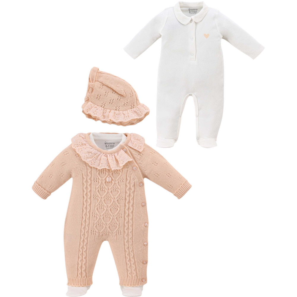 Overalls  knitted+overalls  knitted+hat