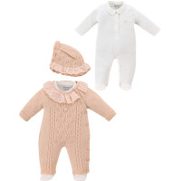 Overalls  knitted+overalls  knitted+hat