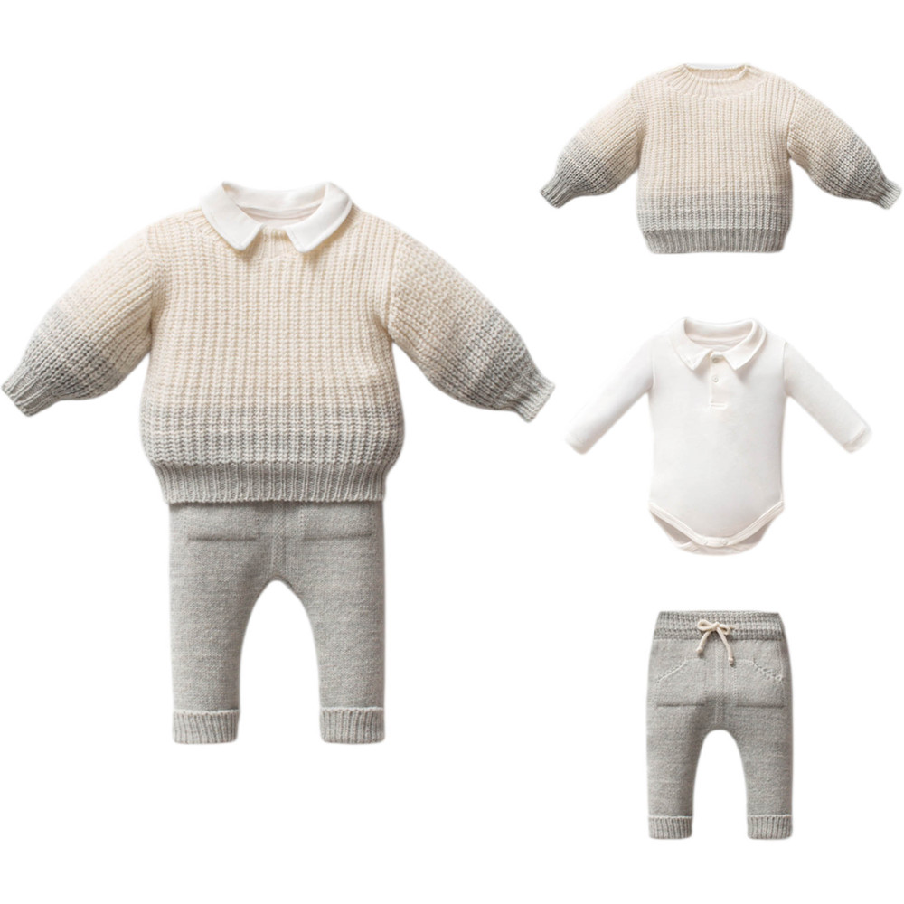 Set sweater+body+pants