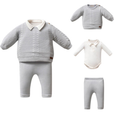Set sweater+body+pants