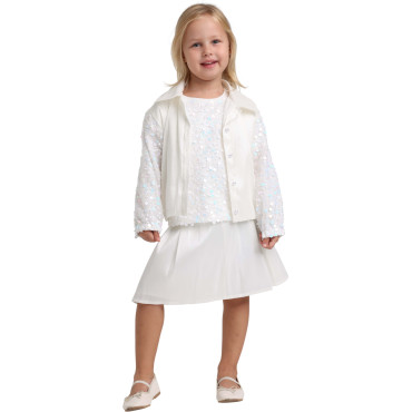 Set jacket+vest+skirt-shorts