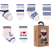 Sock set 3 pairs (pack of 18 sets), series BASIC 