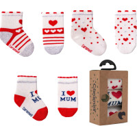 Sock set 3 pairs (pack of 18 sets), series BASIC 
