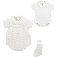 Set overalls+body+socks