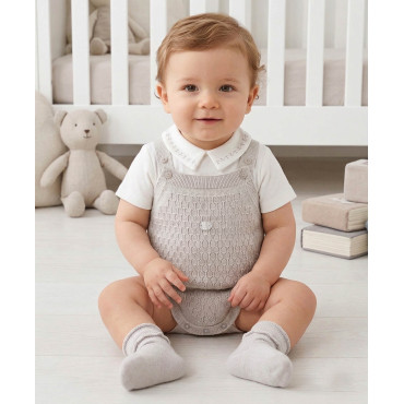 Set overalls+body+socks