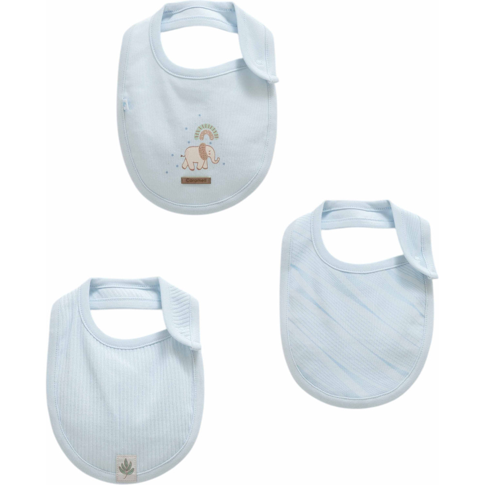 Bibs set 3pcs (pack of 4 sets), series GOOD BABY