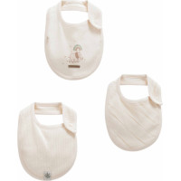 Bibs set 3pcs (pack of 4 sets), series GOOD BABY