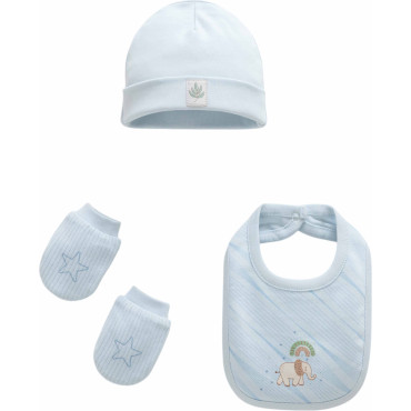 Hat+Bib+Gloves, series GOOD BABY