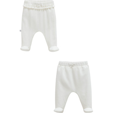 Pants set 2pcs (pack of 4 sets), series BEAUTY GIRL. (Ready)