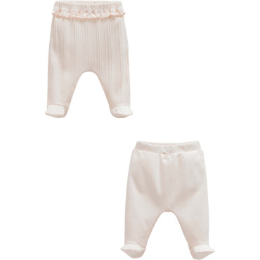 Pants set 2pcs (pack of 4 sets), series BEAUTY GIRL. (Ready)