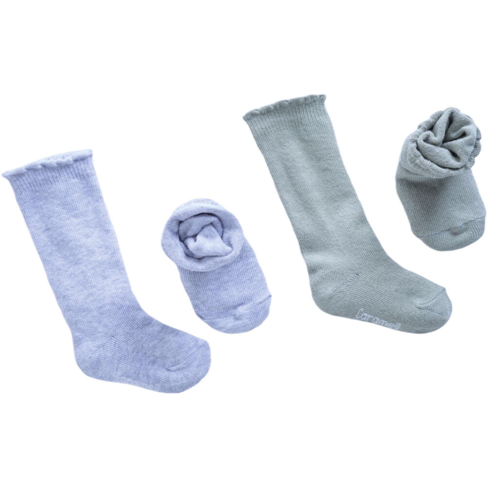 Socks set 2 pairs (pack of 12 sets), series BASIC