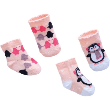 Socks set 2 pairs (pack of 12 sets), series BASIC