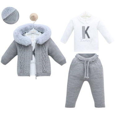 Set sweater+sweater+pants