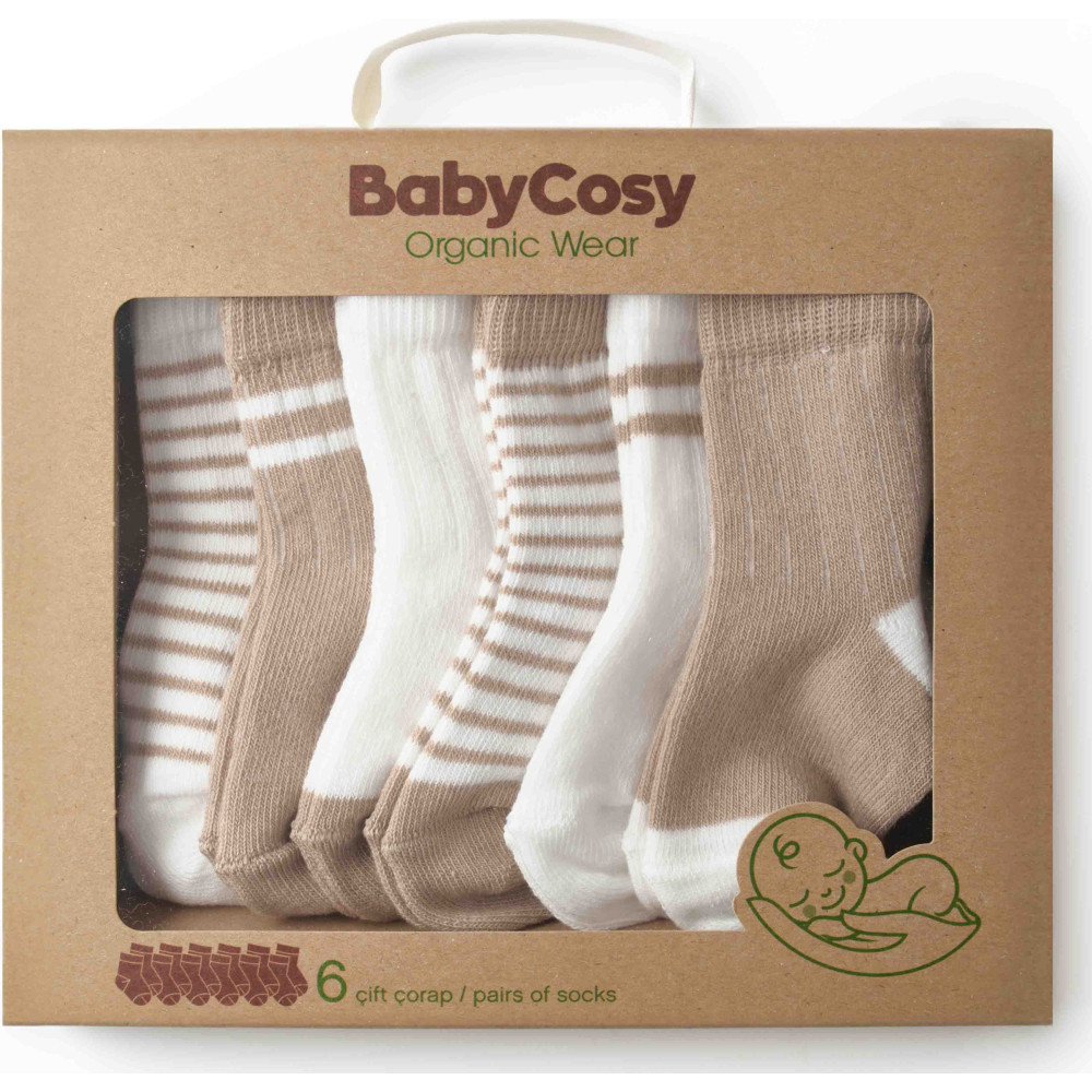 Socks set 6 pairs (pack of 3 sets)