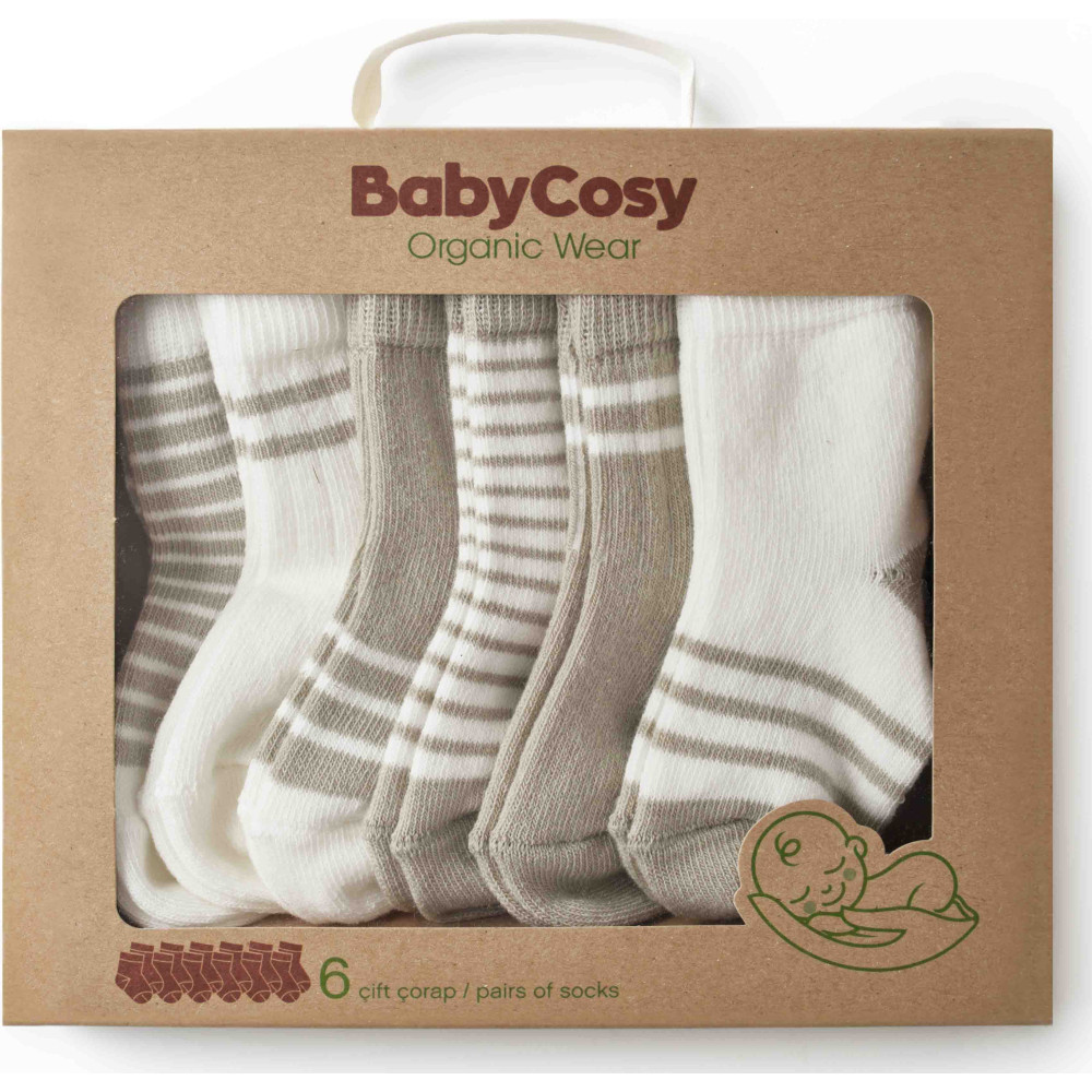 Socks set 6 pairs (pack of 3 sets)