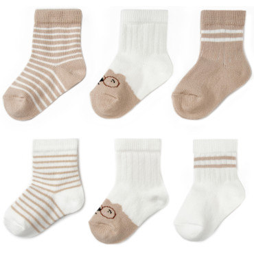Socks set 6 pairs (pack of 3 sets)