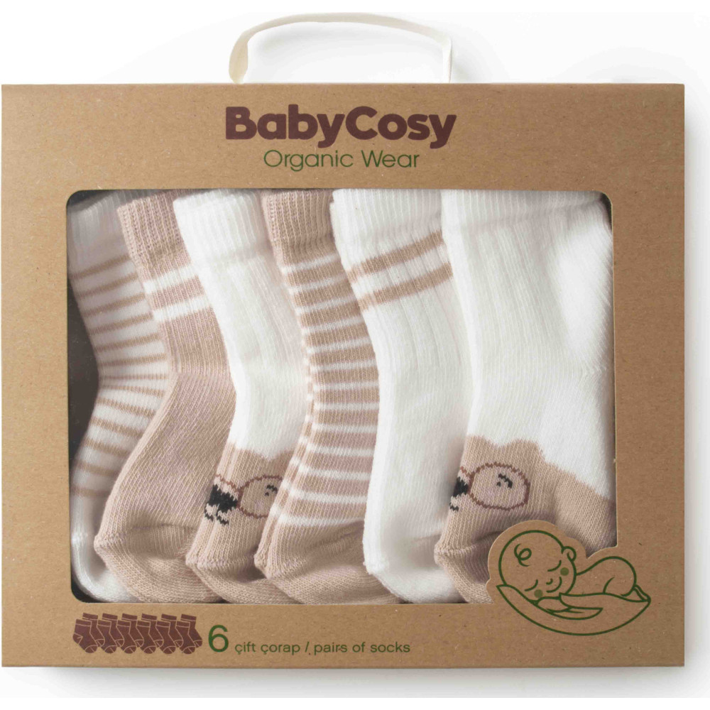 Socks set 6 pairs (pack of 3 sets)