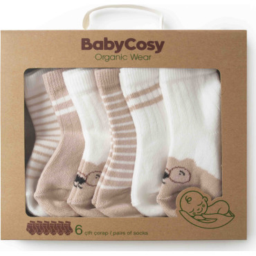 Socks set 6 pairs (pack of 3 sets)