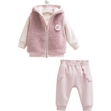 Set sweater+vest+pants, series HAPPY WINTER
