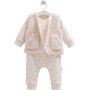 Set overalls+vest, series HAPPY WINTER