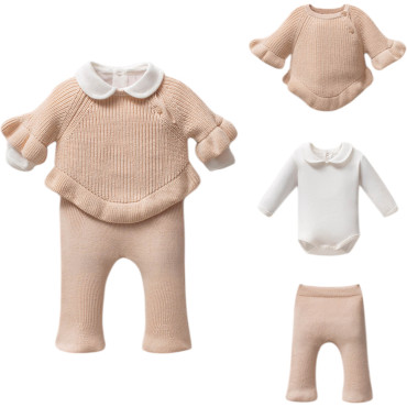 Set sweater+body+pants