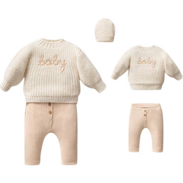 Set sweater + hat + pants