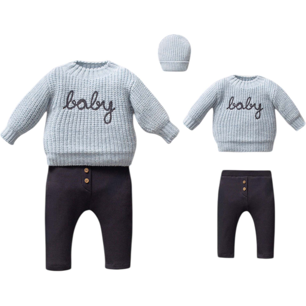Set sweater + hat + pants