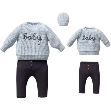 Set sweater + hat + pants