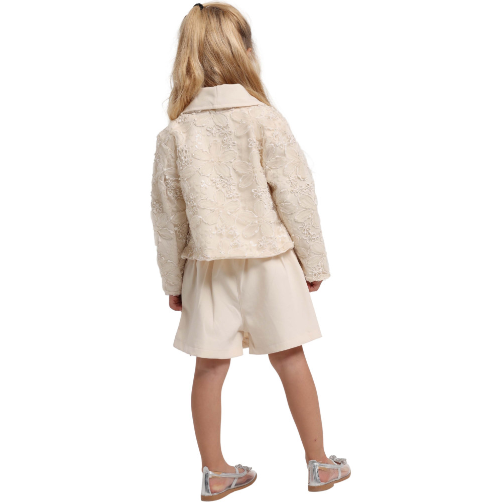 Set jacket+T-shirt+skirt-shorts