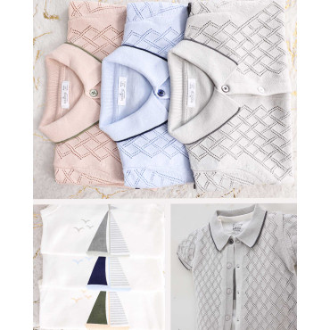 Set T-shirt+sweater+shorts