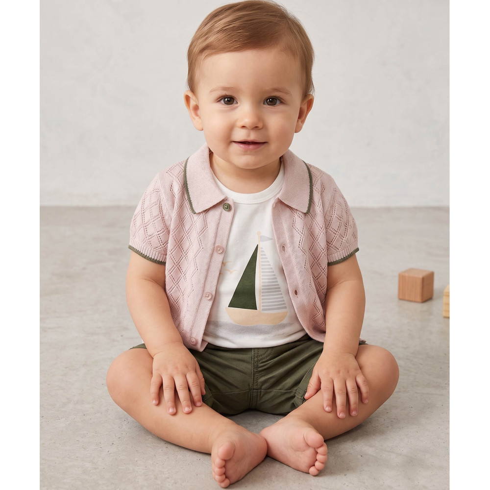 Set T-shirt+sweater+shorts