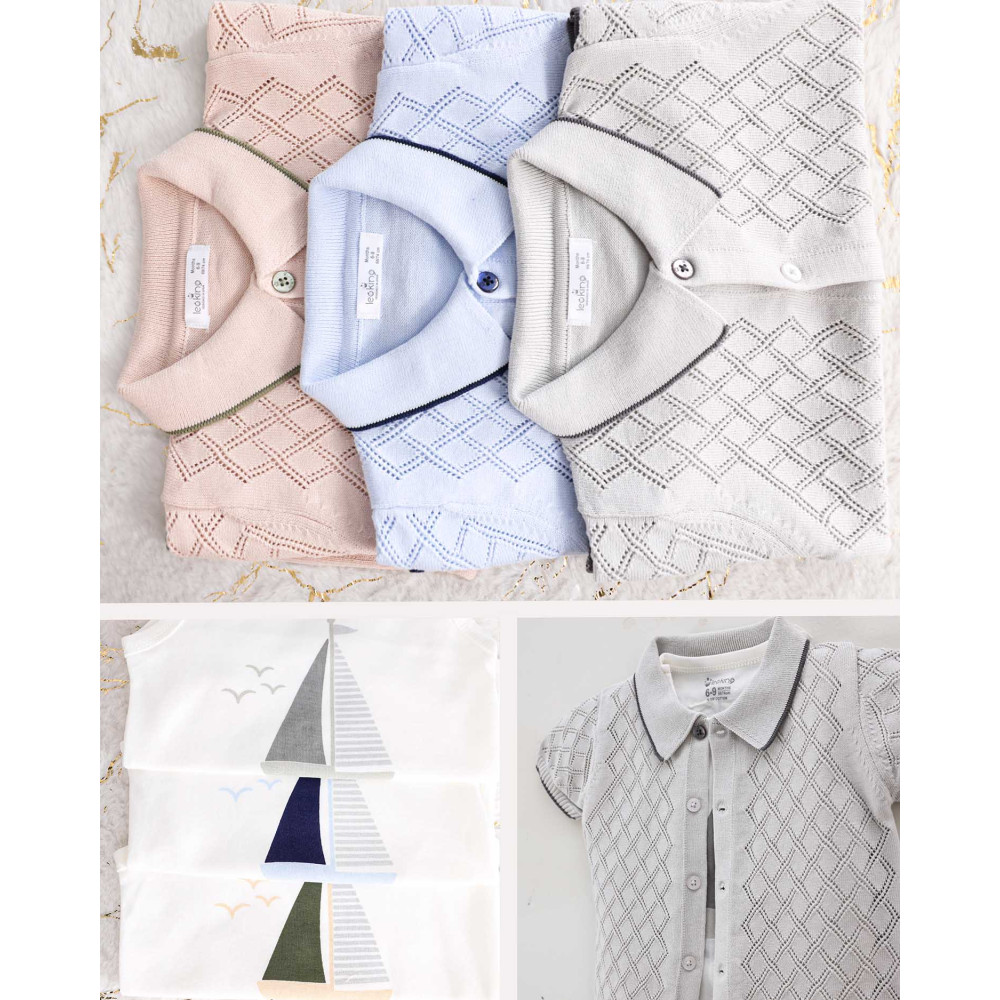 Set T-shirt+sweater+shorts