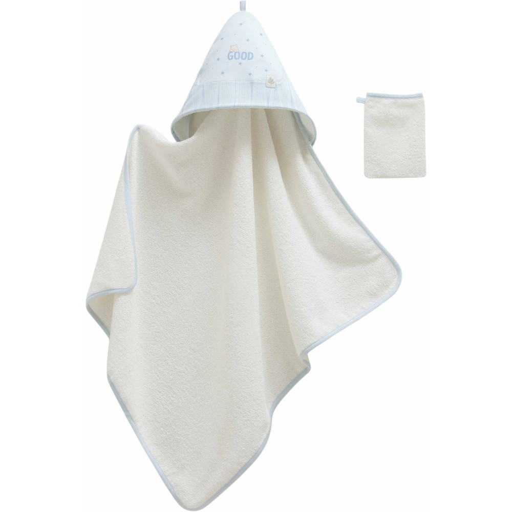 Towel+washcloth, series GOOD BABY