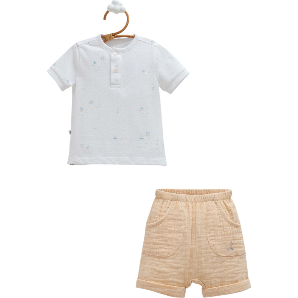 Set T-shirt+shorts, series POLO. (Ready)