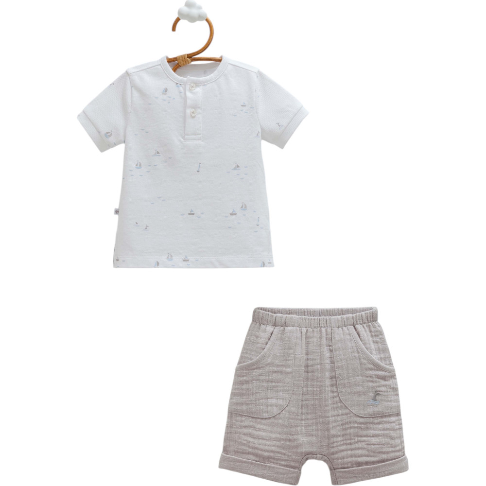 Set T-shirt+shorts, series POLO. (Ready)