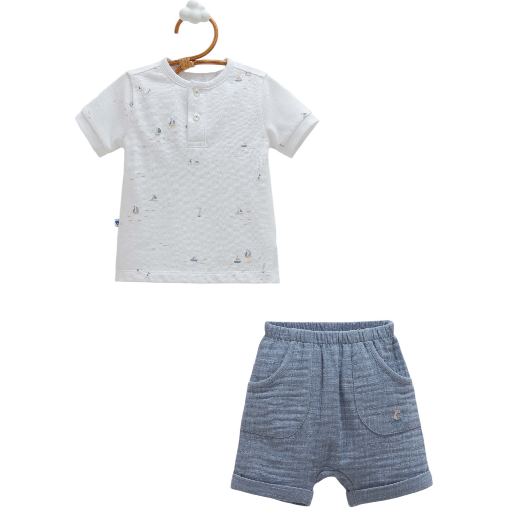 Set T-shirt+shorts, series POLO. (Ready)