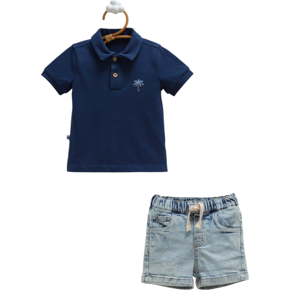 Set T-shirt+shorts, series POLO. (Ready)