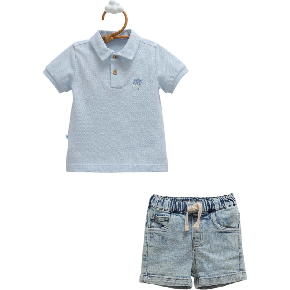 Set T-shirt+shorts, series POLO. (Ready)