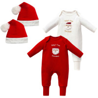Jumpsuit + Hat (pack includes 2 colors in 3 sizes each)