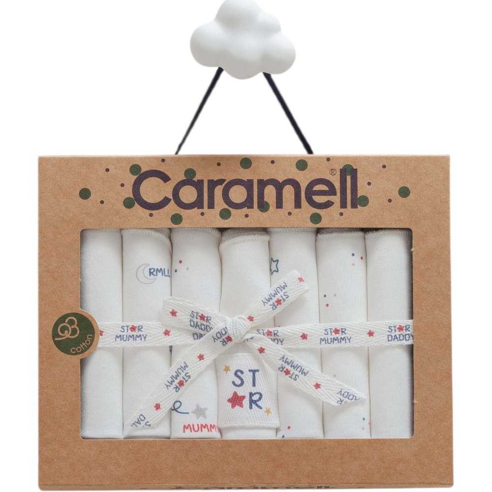 Handkerchiefs (7pcs), series FAMILY STAR. (Expected 12.12.2025)