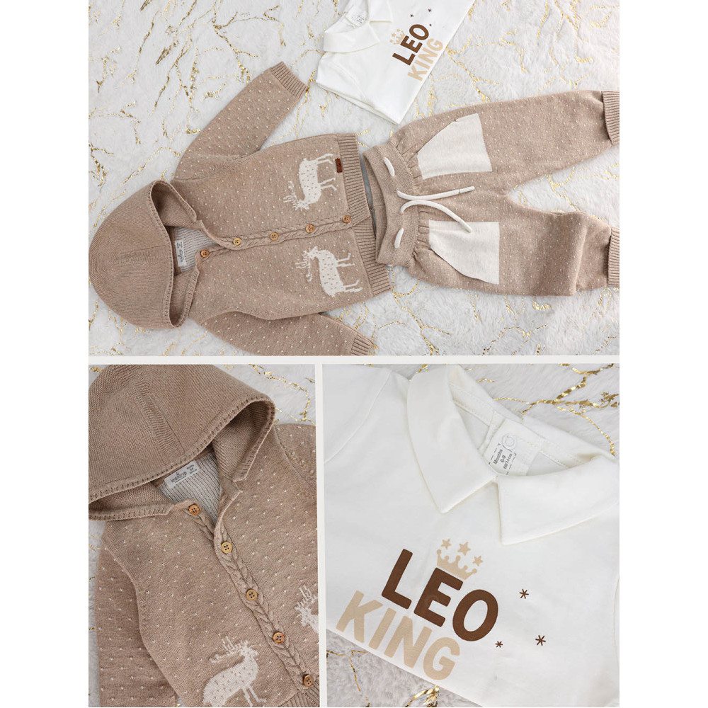 Set sweater+sweater+pants