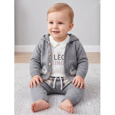 Set sweater+sweater+pants