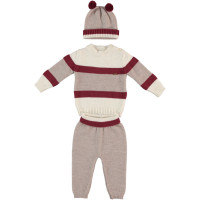 Set sweater+pants+hat