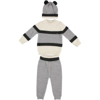 Set sweater+pants+hat