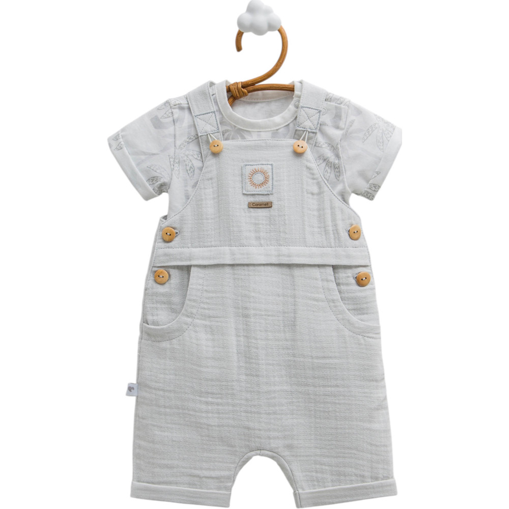 Set T-shirt+overalls, series FREE BOY. (Ready)